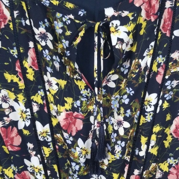 Banana Republic Floral Long Sleeve Dress - Picture 5 of 8